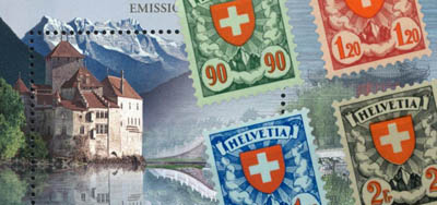 Briefmarken Schweiz UNSORTIERT